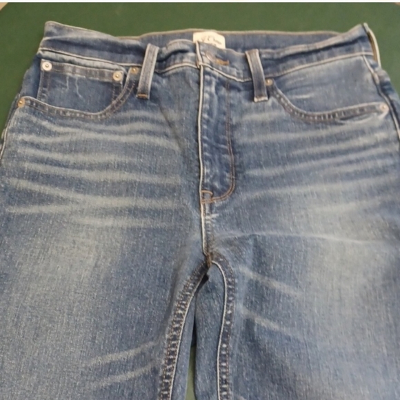 J crew billie Demi boot crop jeans raw hem - Picture 5 of 8